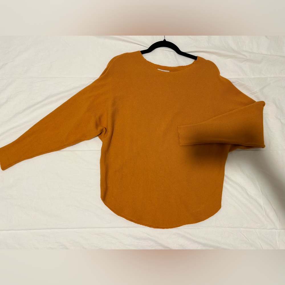Orange sweater